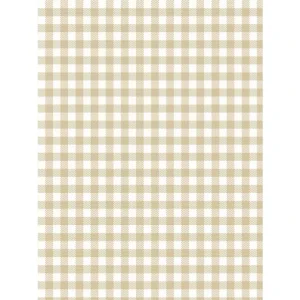 Elegante Vichy Bettwäsche Aus Web-Perkal – 135×200 / 40×80 Cm – Sand 6