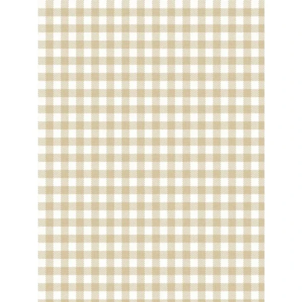 Elegante Vichy Bettwäsche Aus Web-Perkal – 135×200 / 40×80 Cm – Sand 3