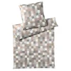 JOOP! Mosaic Bettwäsche Aus Mako-Satin – 135×200 / 80×80 Cm – Sand 5