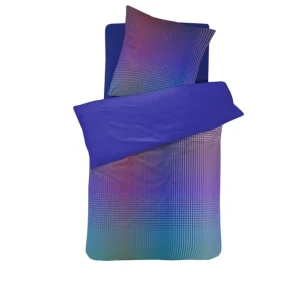 Damai Rainbow Bettwäsche-Set Aus Baumwoll-Satin – 135×200 / 80×80 Cm – Violet 8