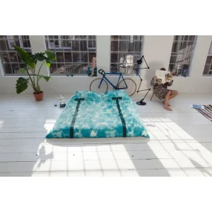 SNURK Pool Bettwäsche-Set – 200×220 / 2x80x80 Cm – Wasserblau 7