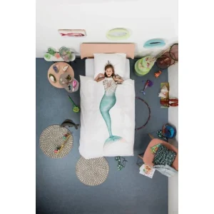 SNURK Mermaid Bettwäsche – 135×200 / 80×80 Cm – Weiß 13