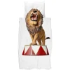 SNURK Lion Bettwäsche-Set – 135×200 / 80×80 Cm – White 11