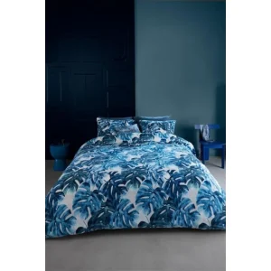 Beddinghouse Hawaii Bettwäsche-Set – 155×220 / 80×80 Cm – Blau 8