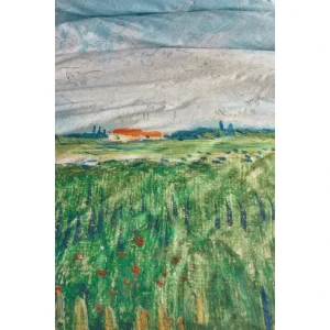 Beddinghouse X Van Gogh Museum Field With Poppies Bettwäsche – 155×220 / 80×80 Cm – Grün 8