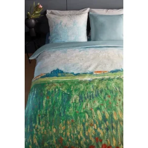 Beddinghouse X Van Gogh Museum Field With Poppies Bettwäsche – 155×220 / 80×80 Cm – Grün 10