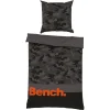 Bench Camouflage Bettwäsche-Set Aus Renforcé-Baumwolle – 135×200 / 80×80 Cm – Dunkelgrau 11