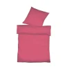 Fleuresse Provence Bettwäsche-Set Im Leinen-Mix – 135×200 / 80×80 Cm – Pink 5