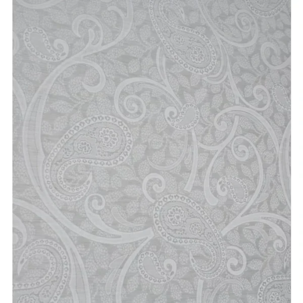 Fleuresse Zürich Damast Bettwäsche-Garnitur – 135×200 / 80×80 Cm – Melange-silber 3