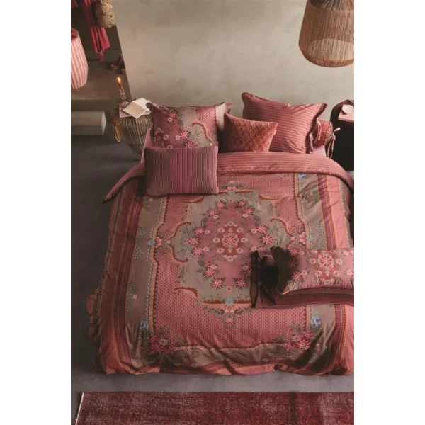 Pip Studio Pip Chique Bettwäsche-Set Aus Baumwoll-Perkal – 155×220 / 80×80 Cm – Rosa 3