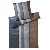 JOOP! Cornflower Stripes Bettwäsche Aus Mako-Satin – 135×200 / 80×80 Cm – Deep Ocean 13