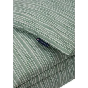 Lexington Striped Popeline Bettwäsche-Set – 155×220 / 80×80 Cm – Green/white 8