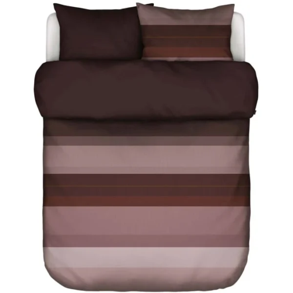 Marc O’Polo Kiya Bettwäsche-Set – 135×200 / 80×80 Cm – Aubergine 1