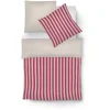 Fleuresse Lech Wendebettwäsche-Set Aus Flanell – 135×200 / 80×80 Cm – Rot 7