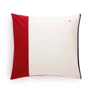 Tommy Hilfiger COLOUR BLOCK Bettwäsche – 135×200 / 80×80 Cm – Red 9