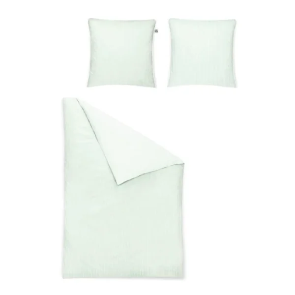 Irisette LINEA MAKO-SATIN Bettwäsche-Set – 140×200 / 70×90 (AT) Cm – Mint 1