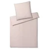 Elegante Sailor Halbleinen Bettwäsche-Set – 135×200 / 40×80 Cm – Blush 13