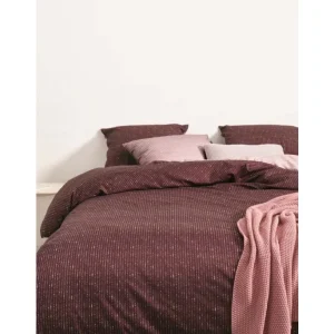 Marc O’Polo Toloma Bettwäsche-Set – 155×220 / 80×80 Cm – Aubergine 9