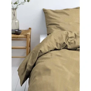 Södahl Common Bio Bettwäsche-Set – 155×220 Cm / 80×80 Cm – Golden 8