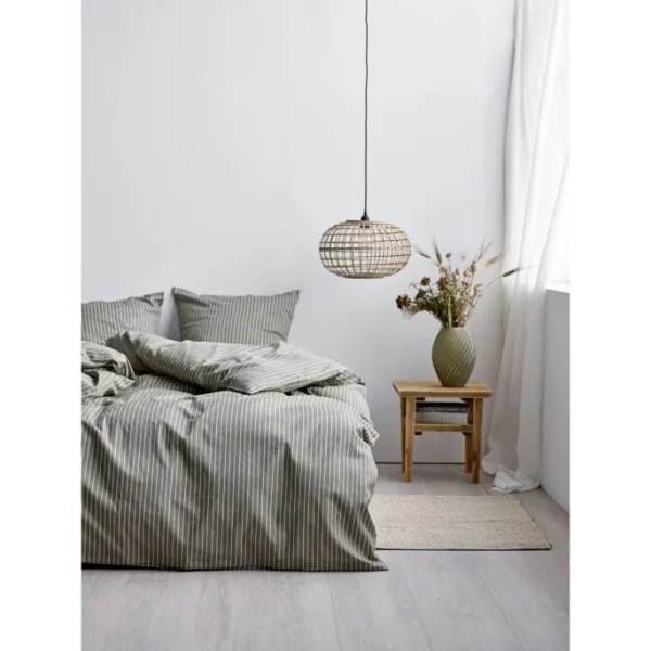 Södahl Common Bio Bettwäsche-Set – 155×220 Cm / 80×80 Cm – Khaki 5