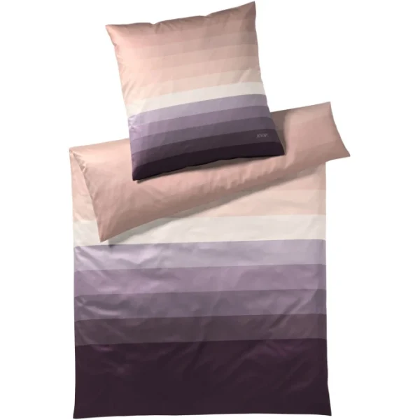 JOOP! Horizon Bettwäsche Aus Mako-Satin – 135×200 / 40×80 Cm – Powdered Berry 1