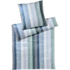 Elegante Brilliant Bettwäsche-Set Aus Mako-Jersey – 135×200 / 80×80 Cm – Grün-blau 11