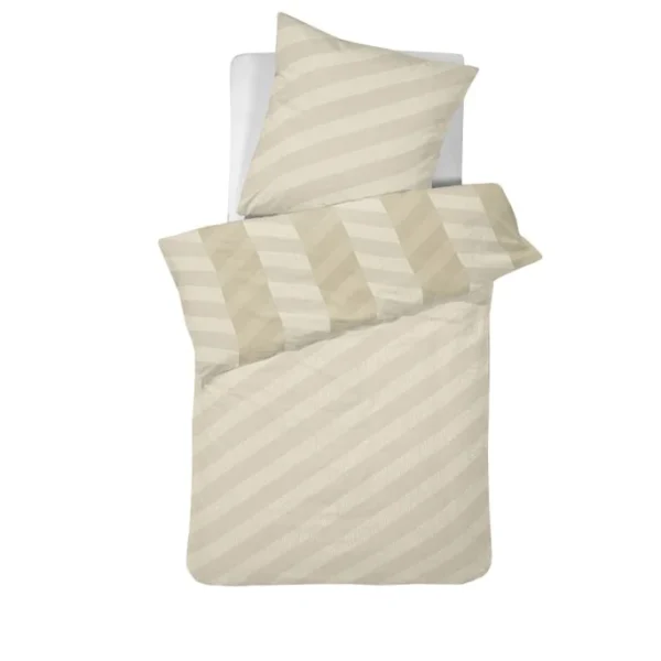 Damai Atomy Bettwäsche-Set Aus Baumwoll-Satin – 135×200 / 80×80 Cm – Beige 1